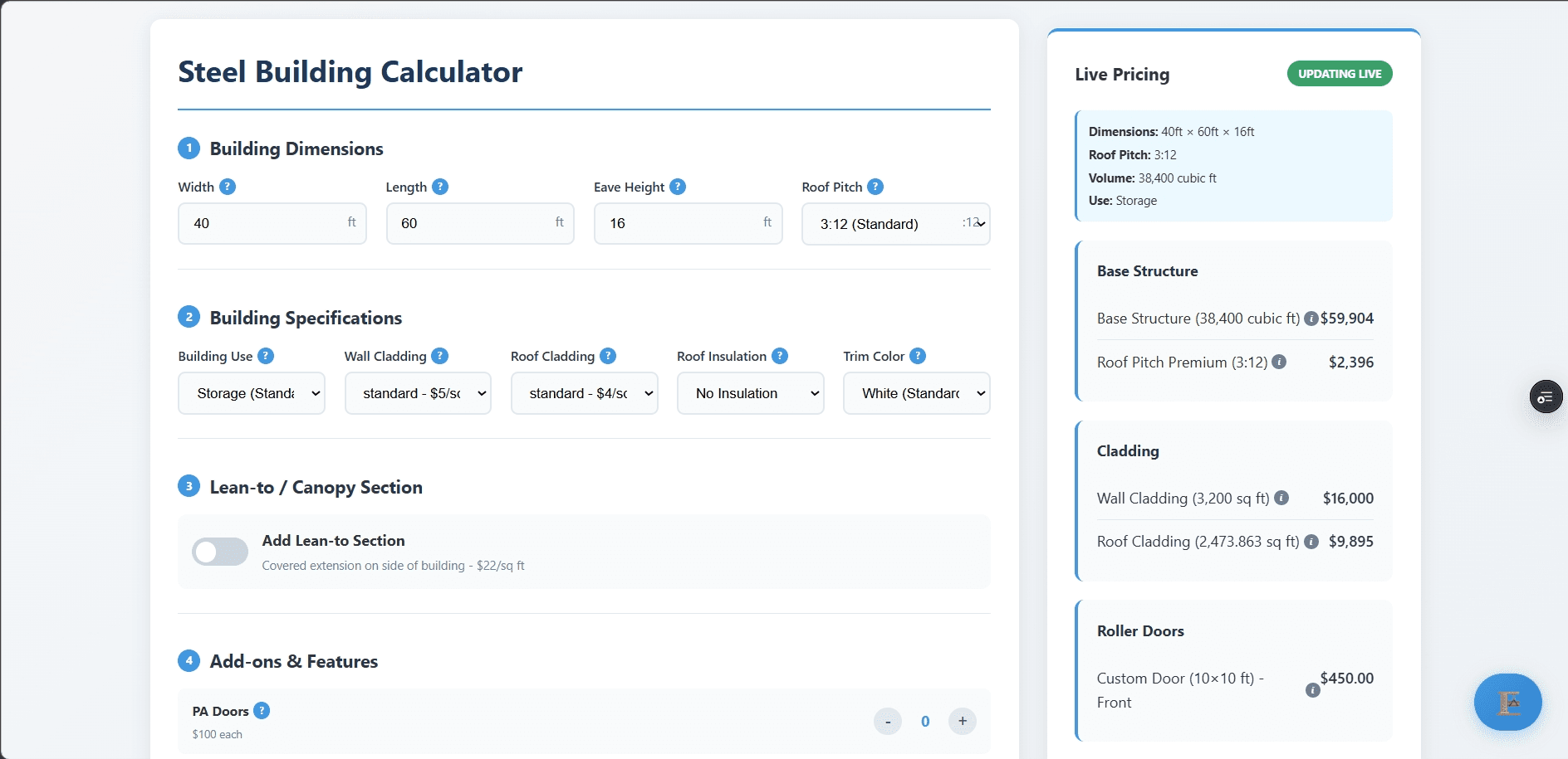 Construction Calculator